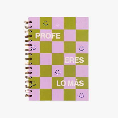 Libreta UO - "Profe, eres lo más" 🙂