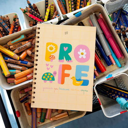 Libreta UO - "Profe, gracias por hacerme sentir capaz" 🌼🌞