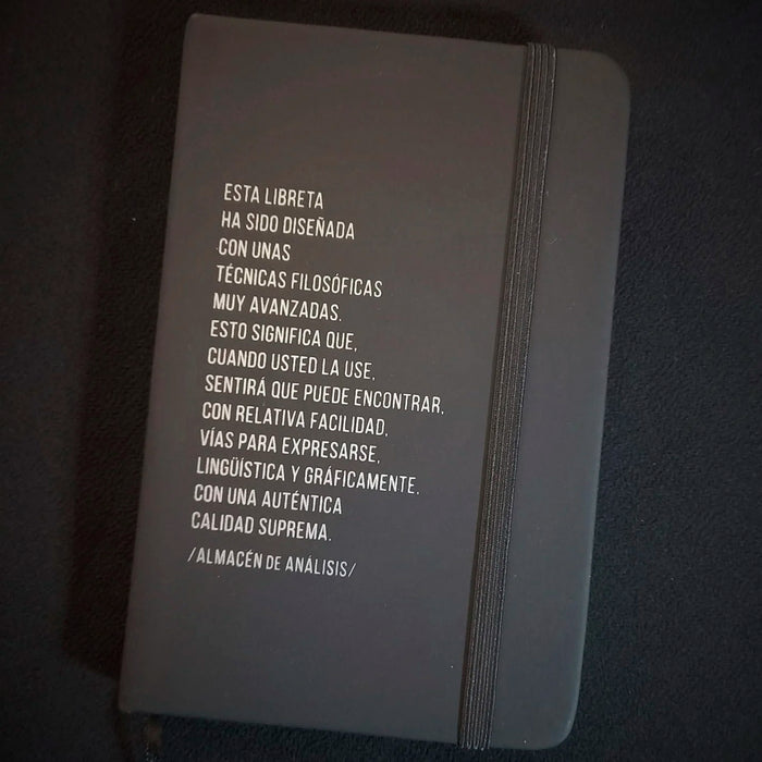 Libreta - "Programada Filosóficamente"