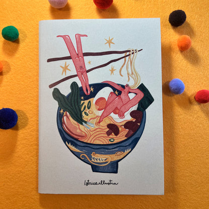 Libreta de Istriceillustra - "Ramen is so sexy"