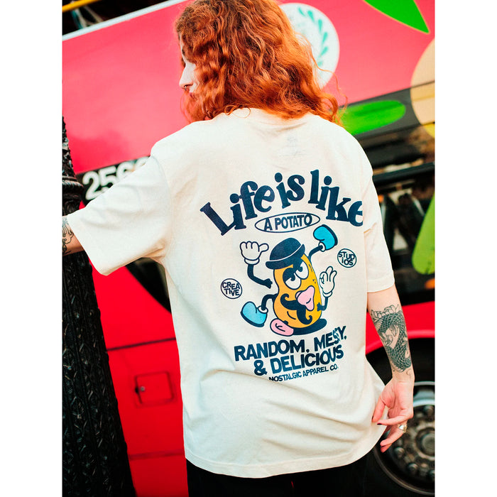 Camiseta Nostalgic Apparel - "Life is like a Potato"