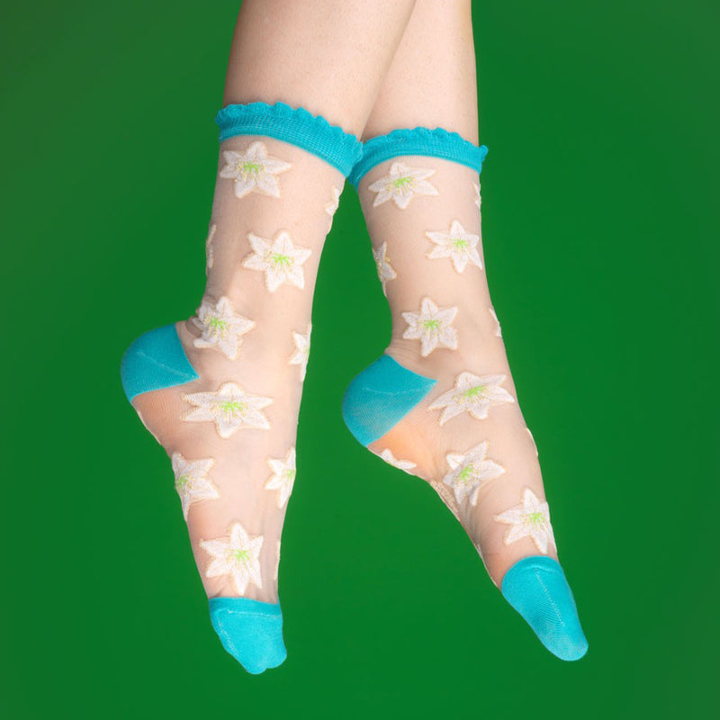 Calcetines transparentes - Lirio