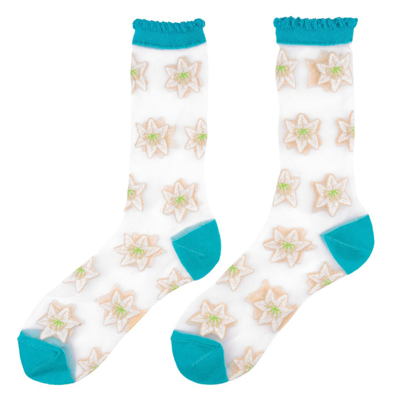 Calcetines transparentes - Lirio