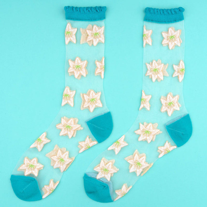 Calcetines transparentes - Lirio