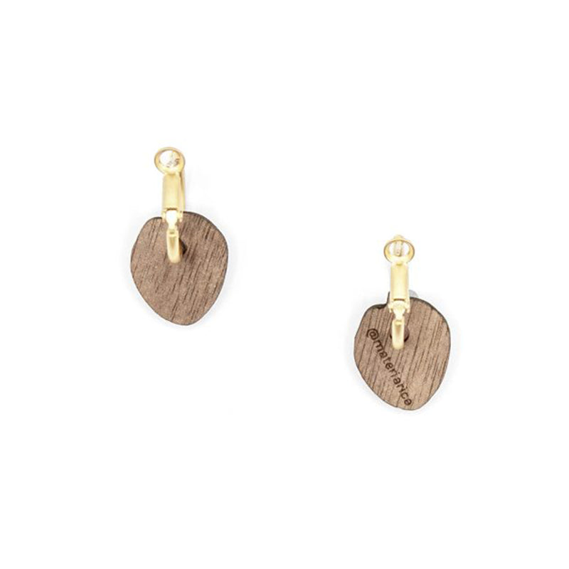 Pendientes de aro Materia Rica - Little strawberry 🍓
