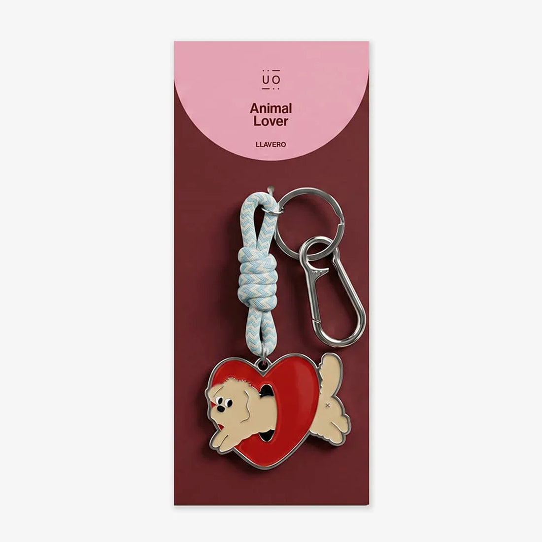 Llavero UO - "Animal lover" 🐶💗