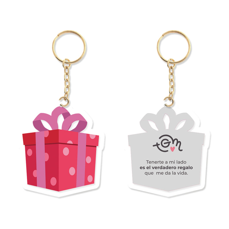 Llavero - "Eres mi mejor regalo" 🎁