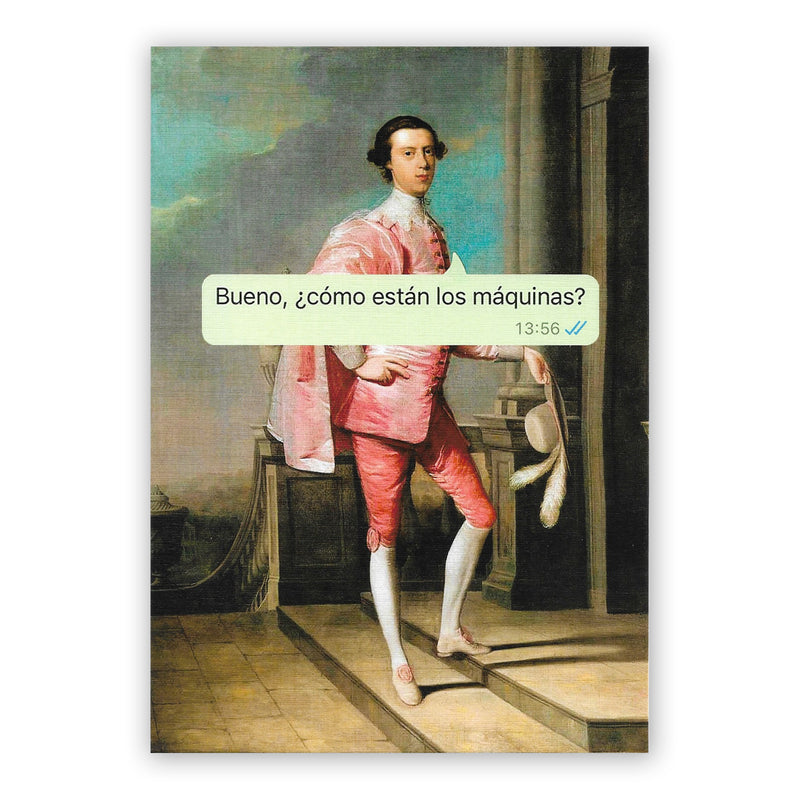 Print de La última croqueta A5 - "Cómo Están los Máquinas"