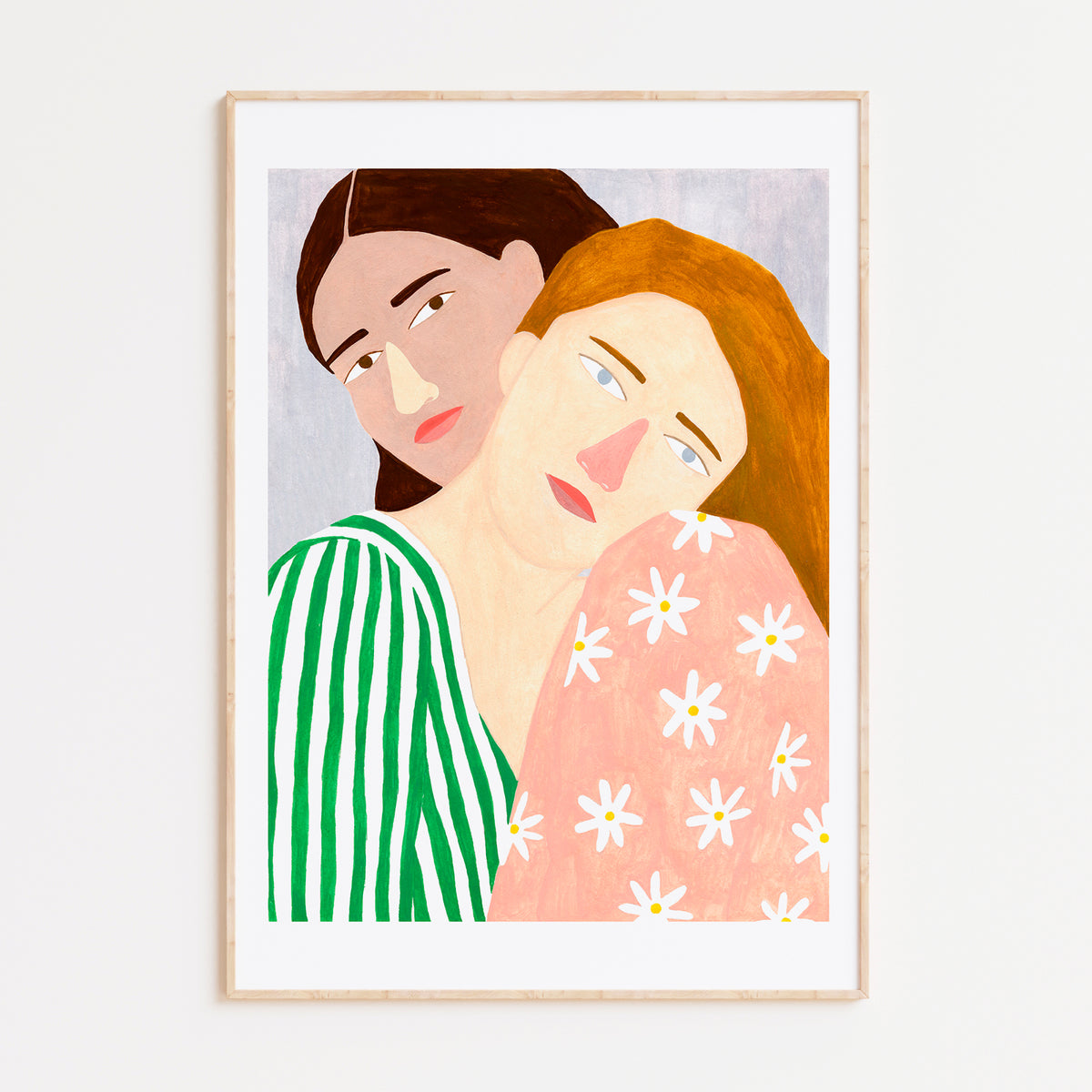 Print de Depeapa A4 - "Love &amp; Patterns I"