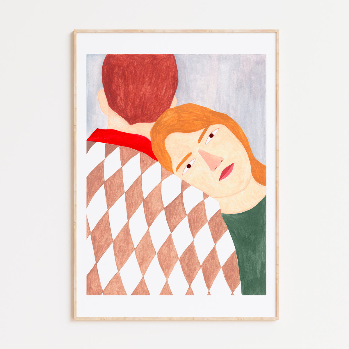 Print de Depeapa A4 - "Love &amp; Patterns II"