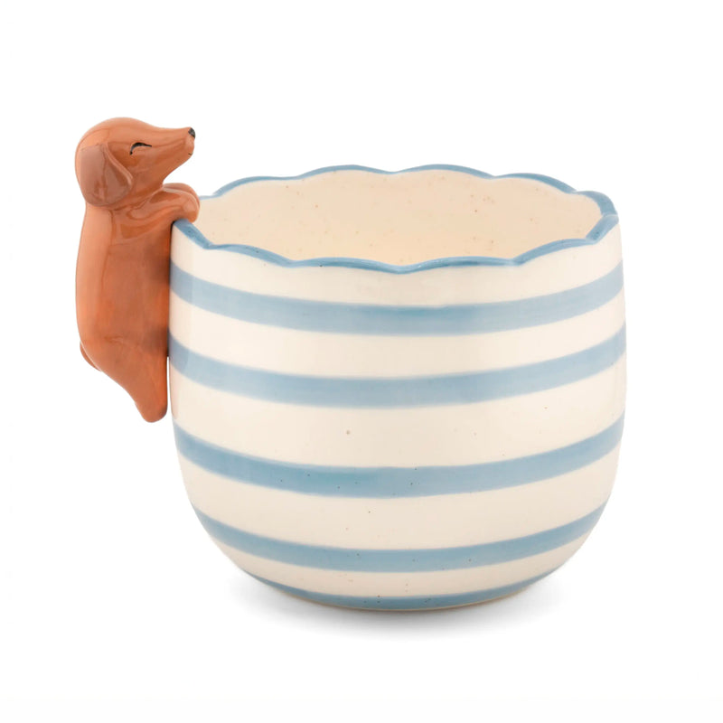 Macetero - Perro Salchicha