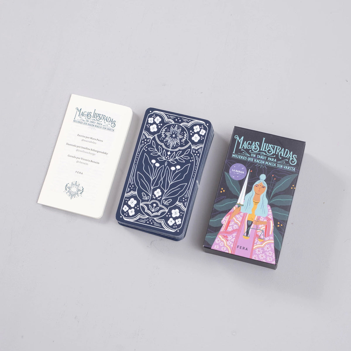 Baraja de Tarot - "Magas Ilustradas" de Mara Parra y Josefina Schargorodsky