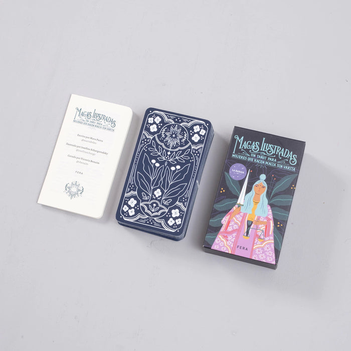 Baraja de Tarot - "Magas Ilustradas" de Mara Parra y Josefina Schargorodsky