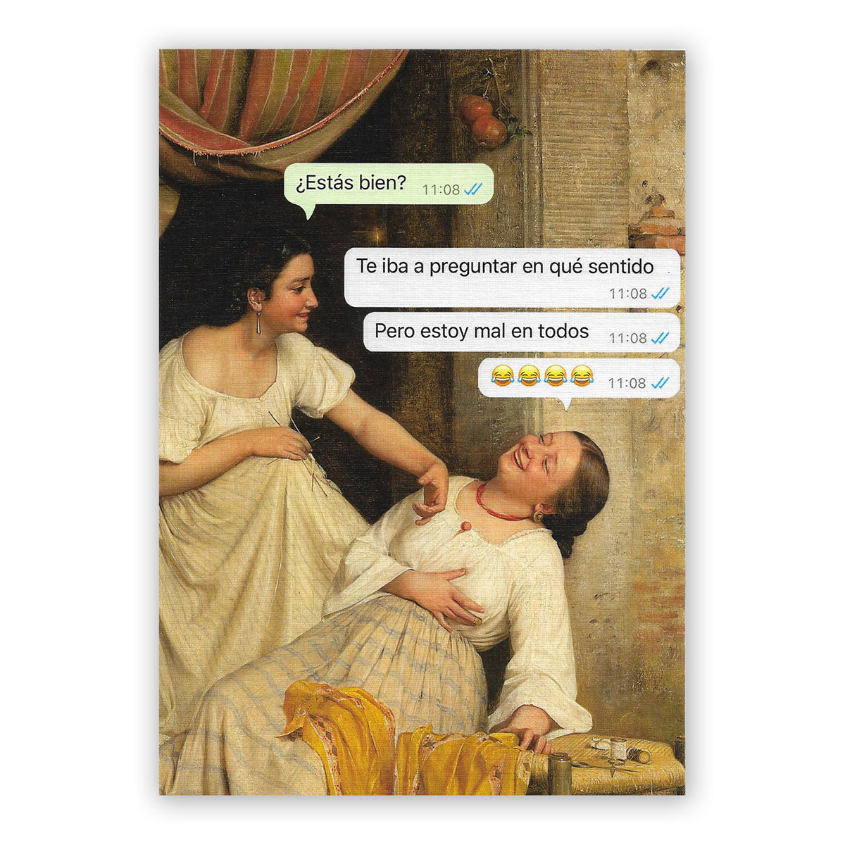 Print de La última croqueta A5 - "Mal en Todos los Sentidos"