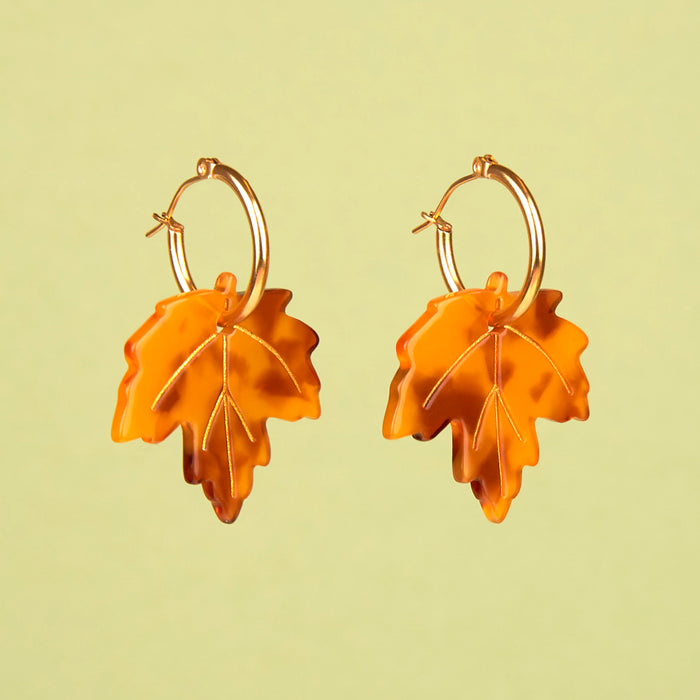 Pendientes - Hoja de arce 🍁