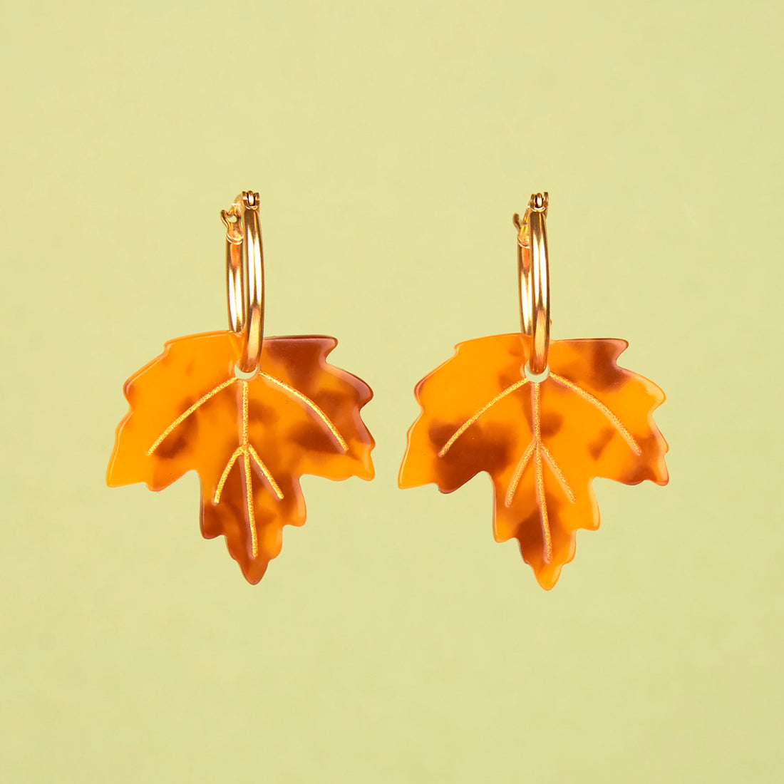 Pendientes - Hoja de arce 🍁