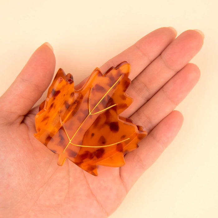 Pinza para el pelo - Hoja de arce 🍁