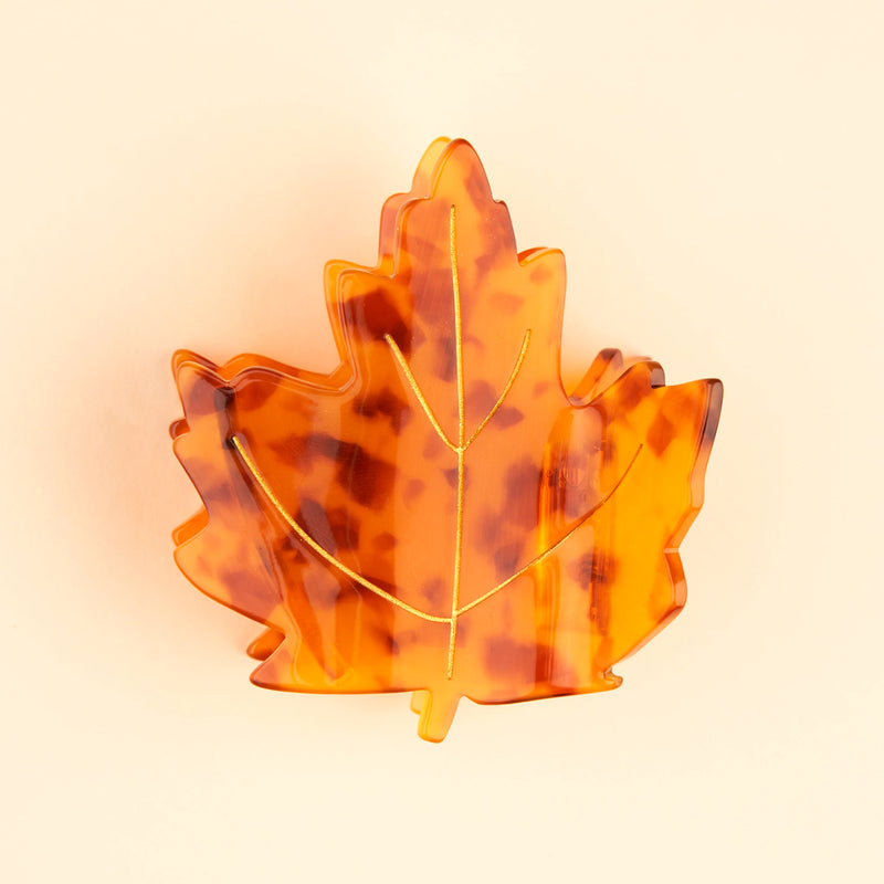 Pinza para el pelo - Hoja de arce 🍁