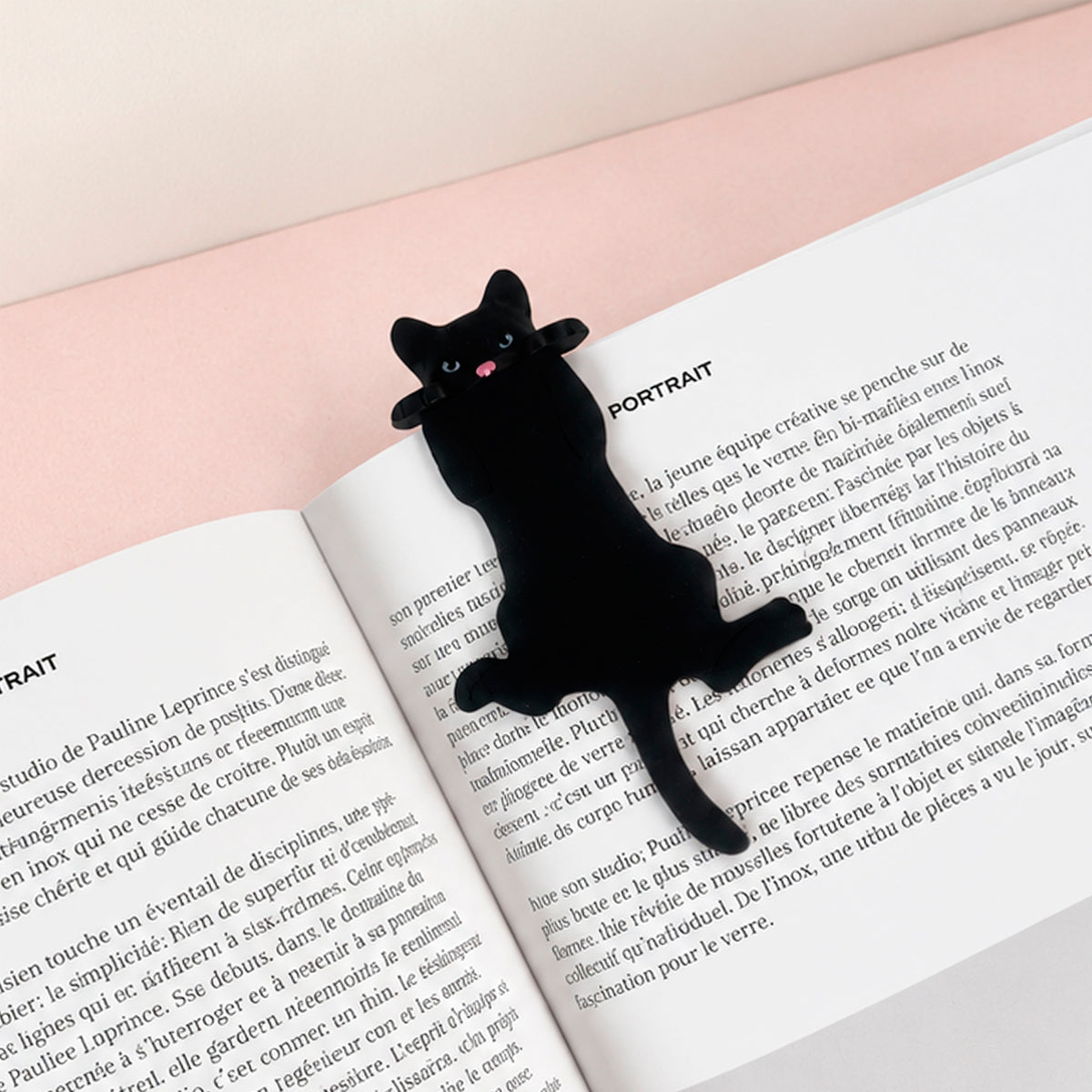 Marcapáginas - Gato Negro