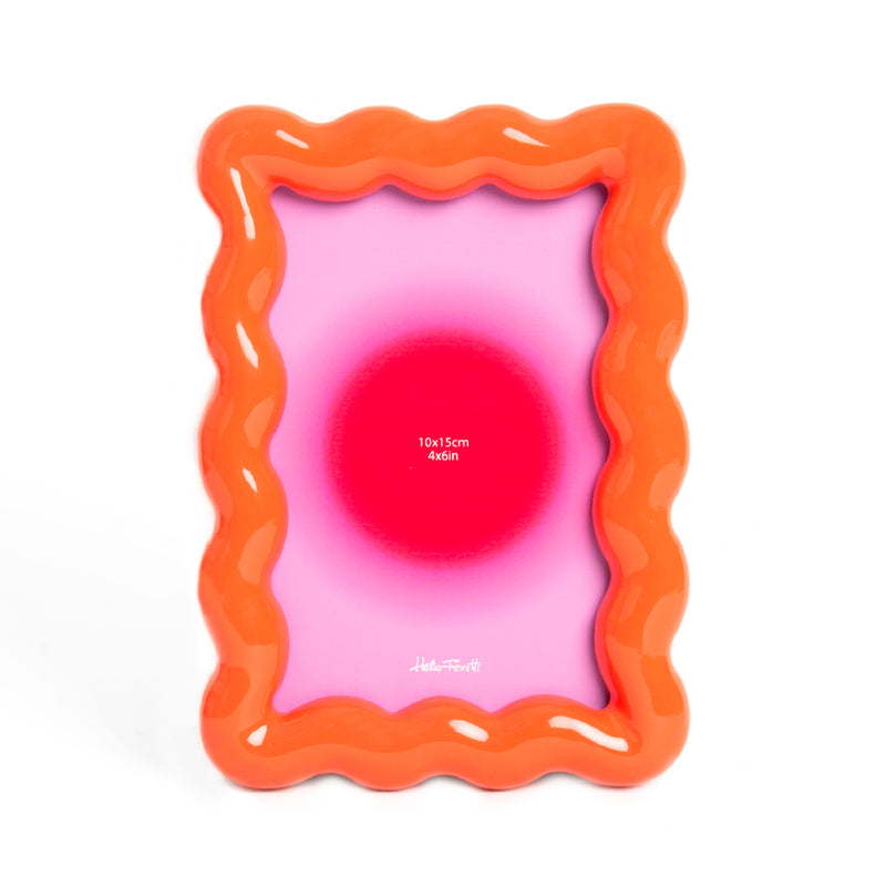 Marco de Fotos - Candy Glossy Naranja