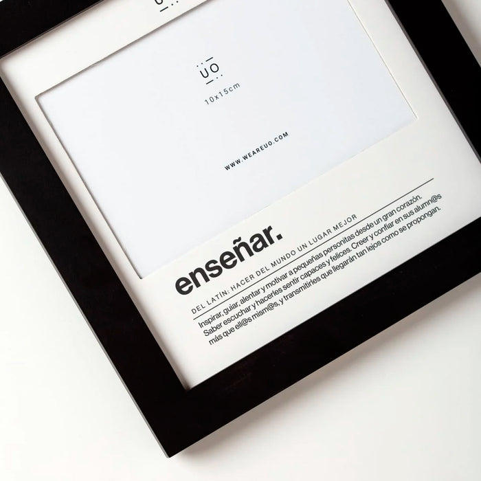 Marco de Fotos UO - "Enseñar"