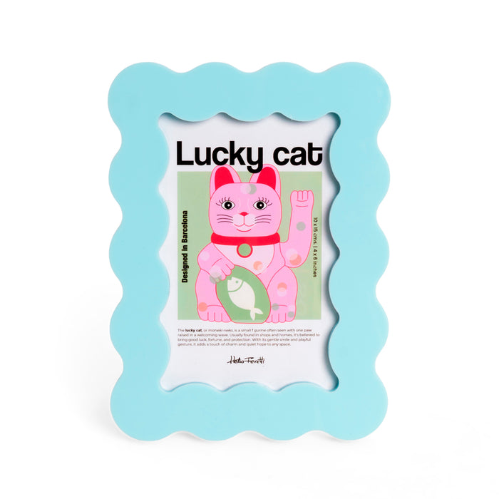 Marco de Fotos - Pétalo Celeste