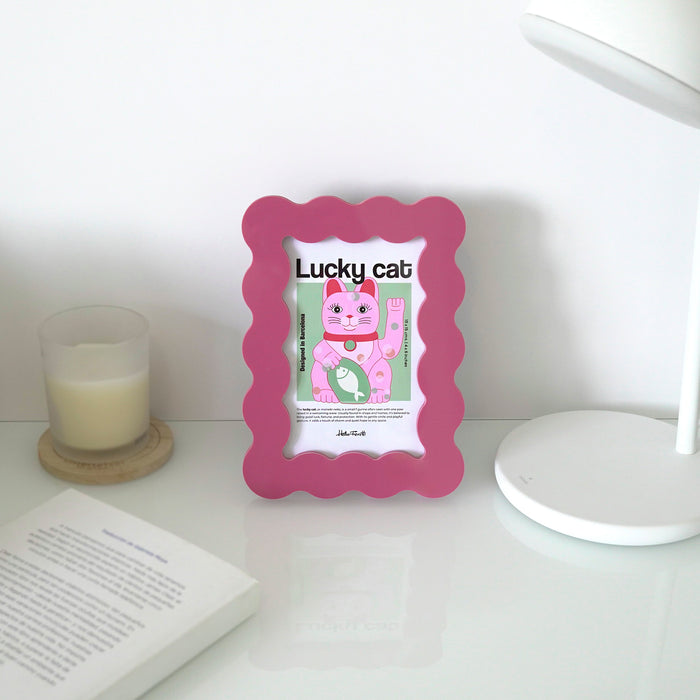 Marco de Fotos - Pétalo Magenta