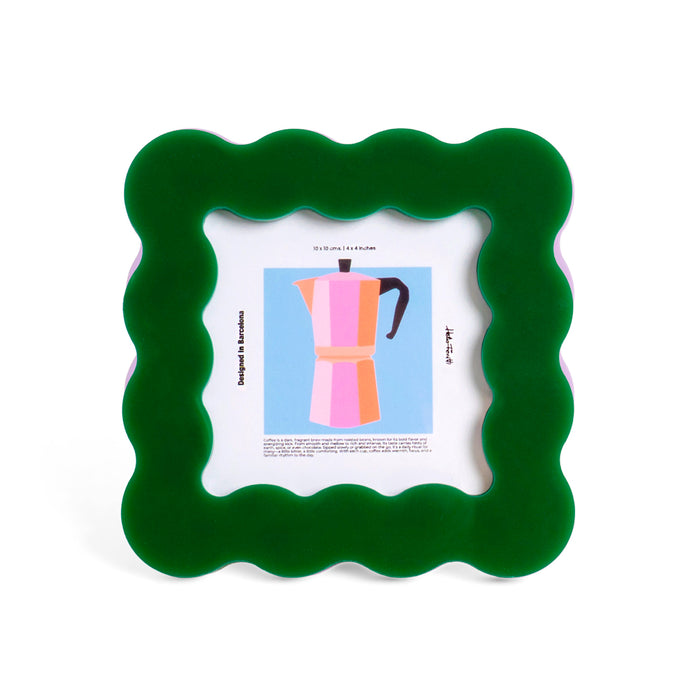 Marco de Fotos - Pétalo Verde