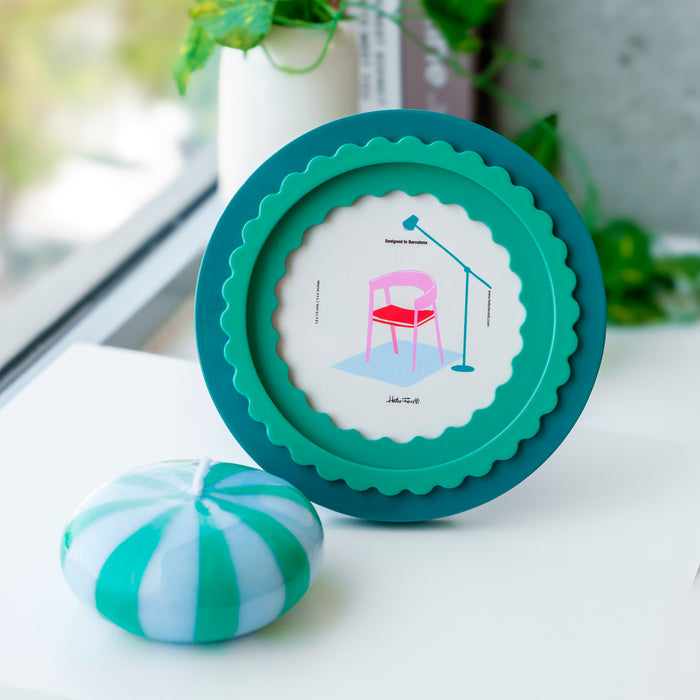 Marco de Fotos - Glossy Verde