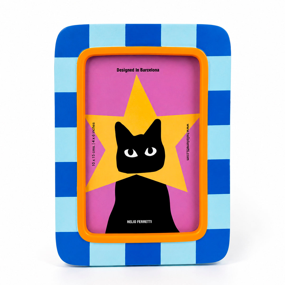 Marco de Fotos - Gato Superstar Retro