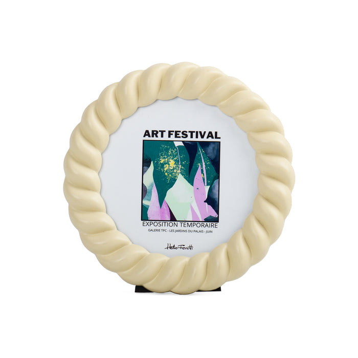 Marco de Fotos - Trenza Ovalada