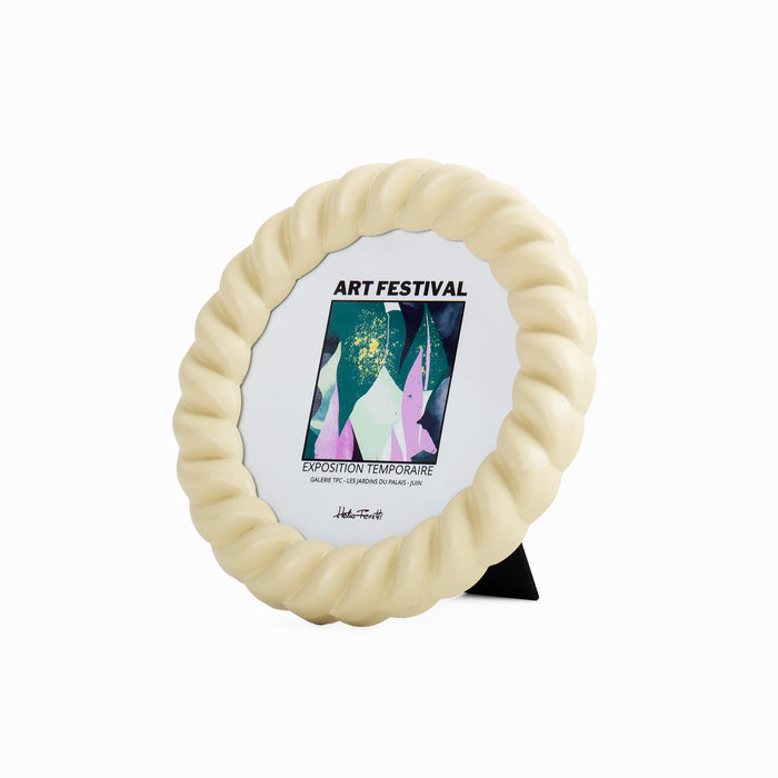 Marco de Fotos - Trenza Ovalada