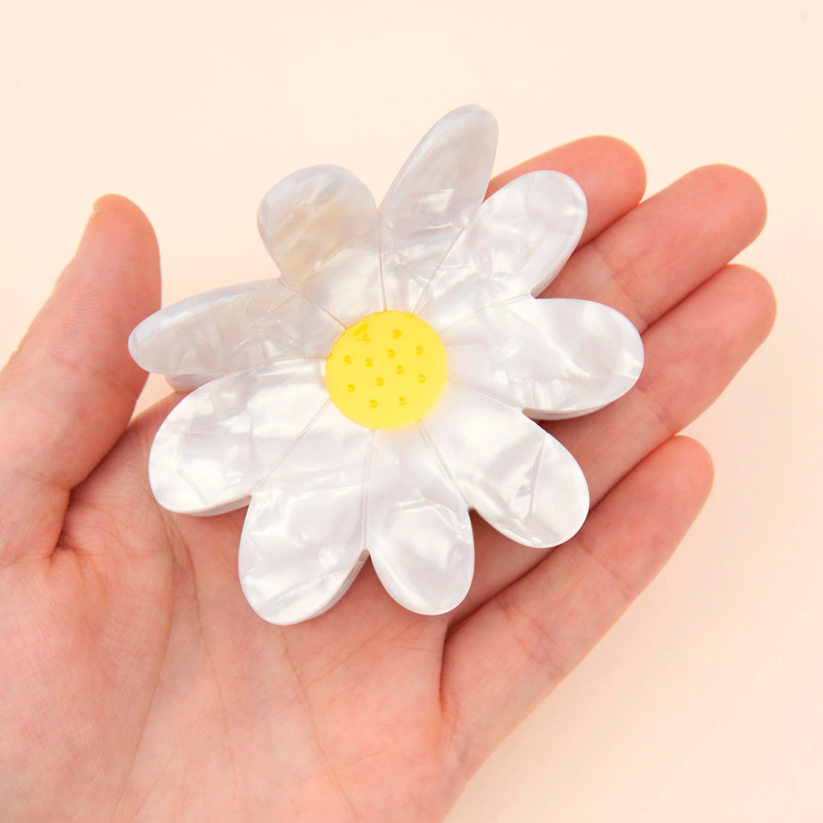 Pinza para el pelo - Margarita 🌼