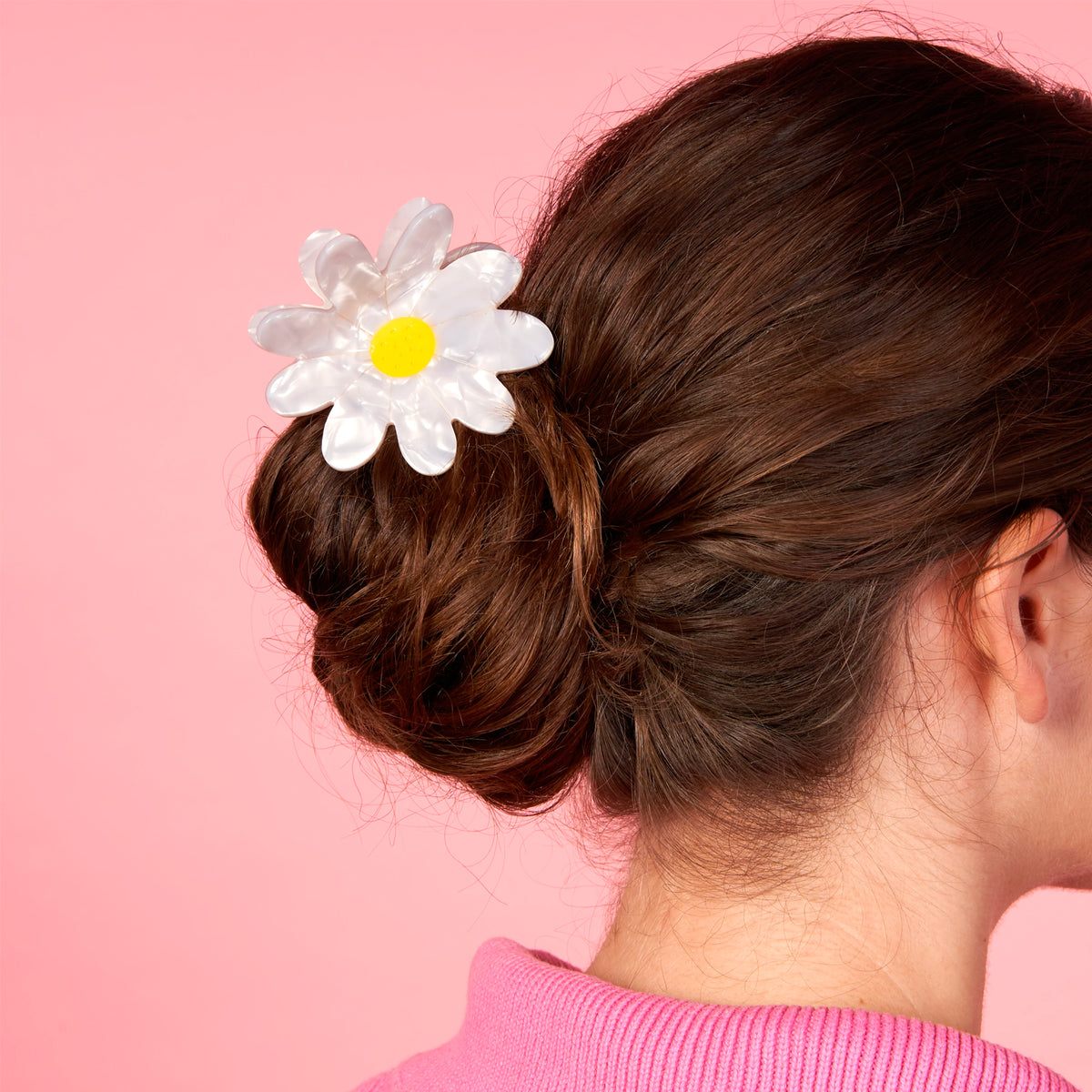 Pinza para el pelo - Margarita 🌼