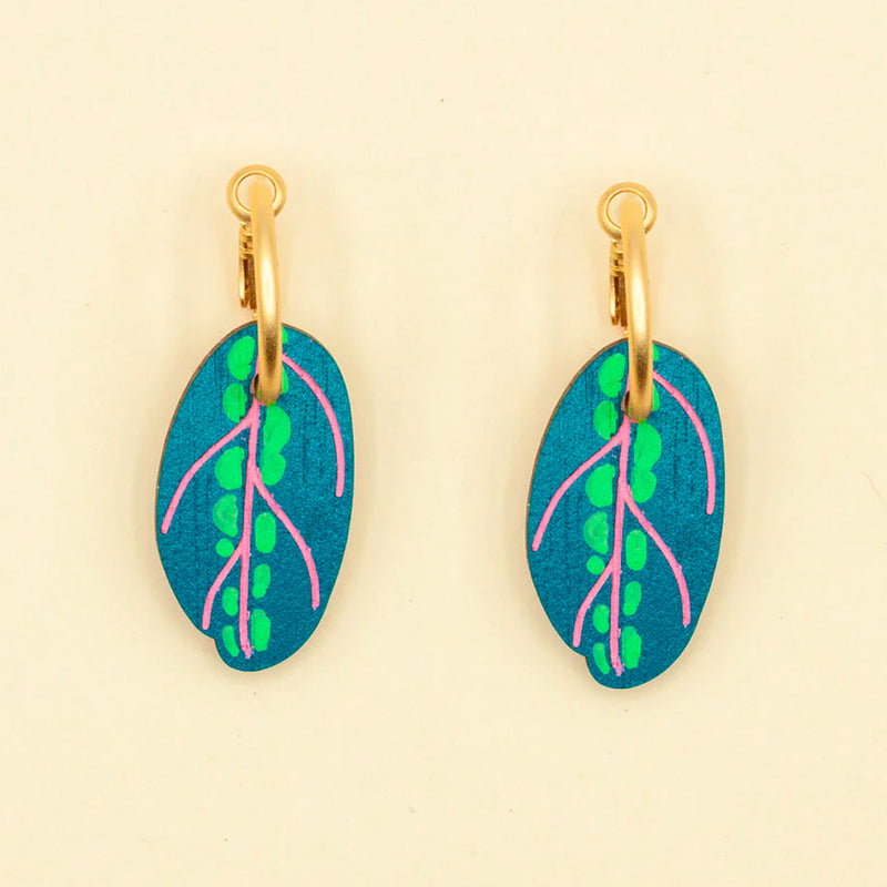 Pendientes de aro Materia Rica - Maranta