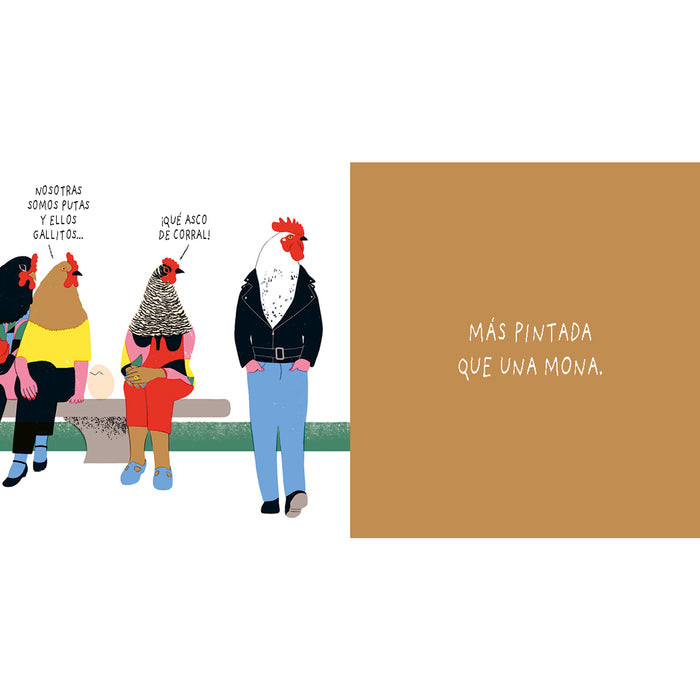 Libro - "Más puta que las gallinas (y otras animaladas machistas)" de Luis Amavisca y Sonia Pulido