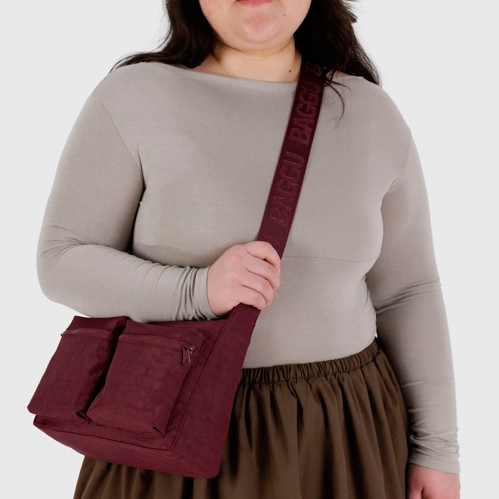 Bolso Cargo Grande Baggu - Mahogany