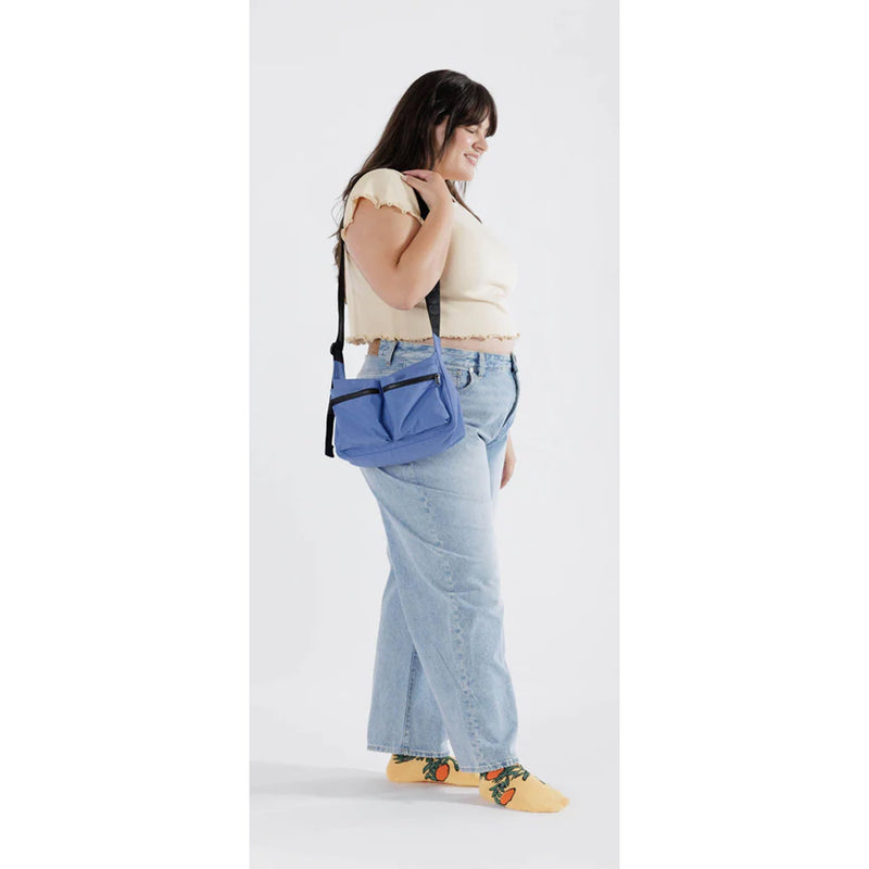 Bolso Cargo Grande Baggu - Pansy Blue