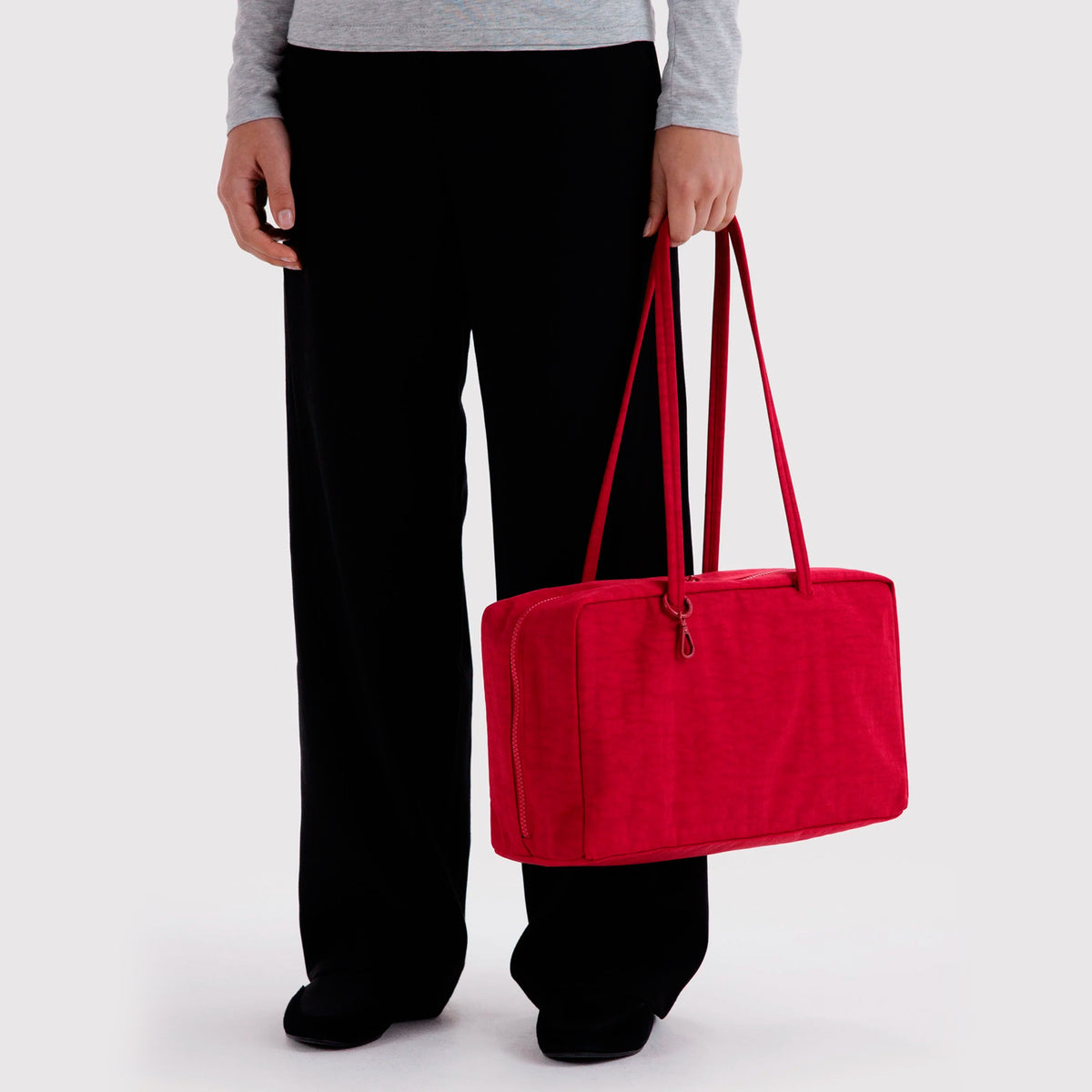 Bolso Mediano Bowler Baggu - Cherry