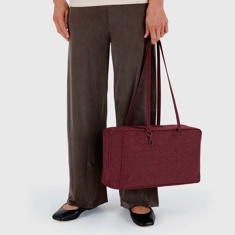 Bolso Mediano Bowler Baggu - Mahogany