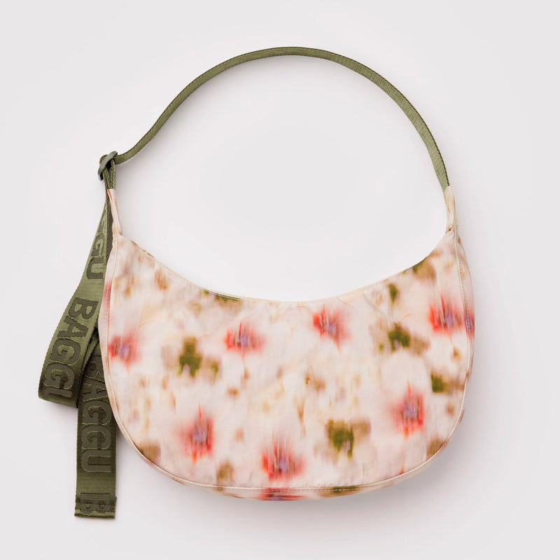 Bolso media luna Baggu - Abstract Floral