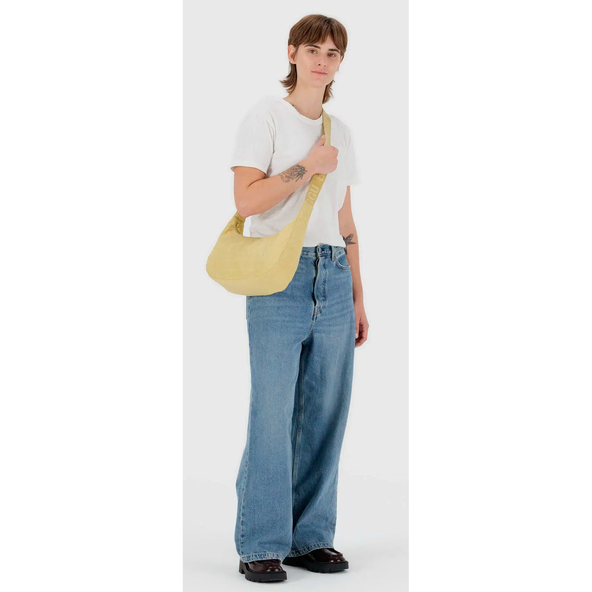 Bolso media luna Baggu - Butter