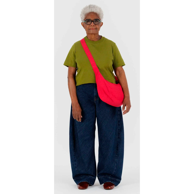 Bolso media luna Baggu - Candy Apple