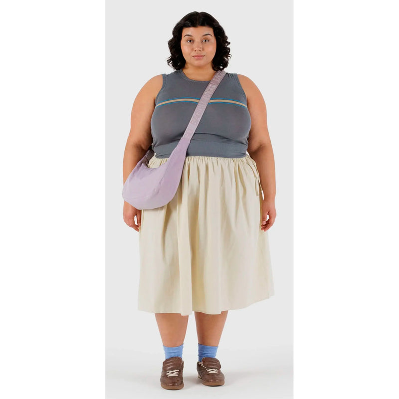 Bolso media luna Baggu - Dusty Pink