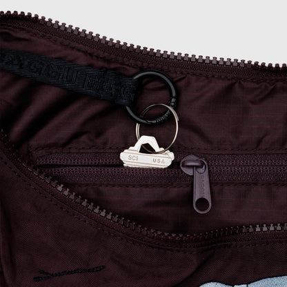 Bolso media luna Baggu - Embroidered Get Ready With Me