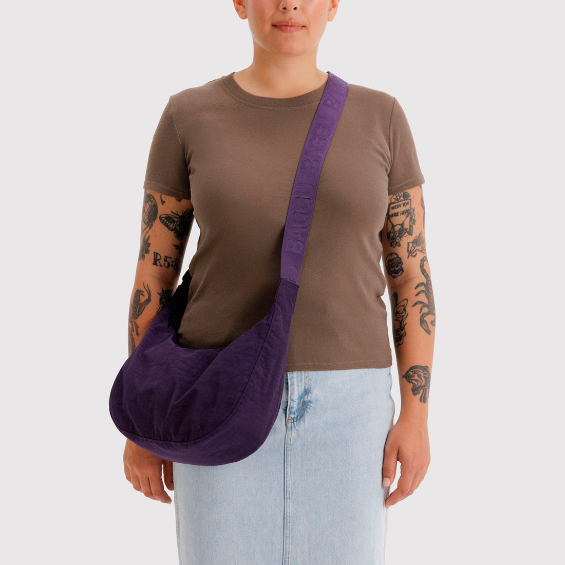 Bolso media luna Baggu - Fig