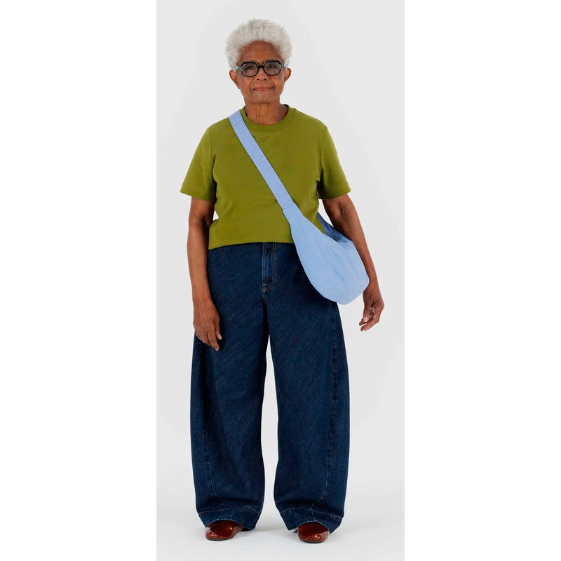 Bolso media luna Baggu - French Blue