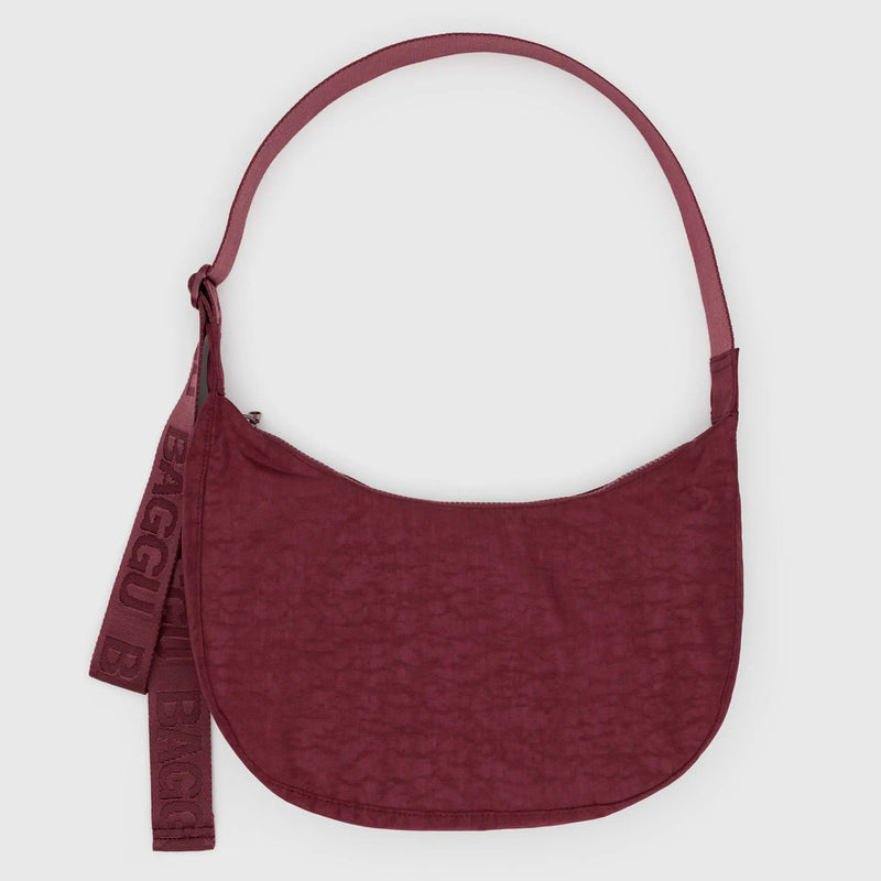 Bolso media luna Baggu - Mahogany
