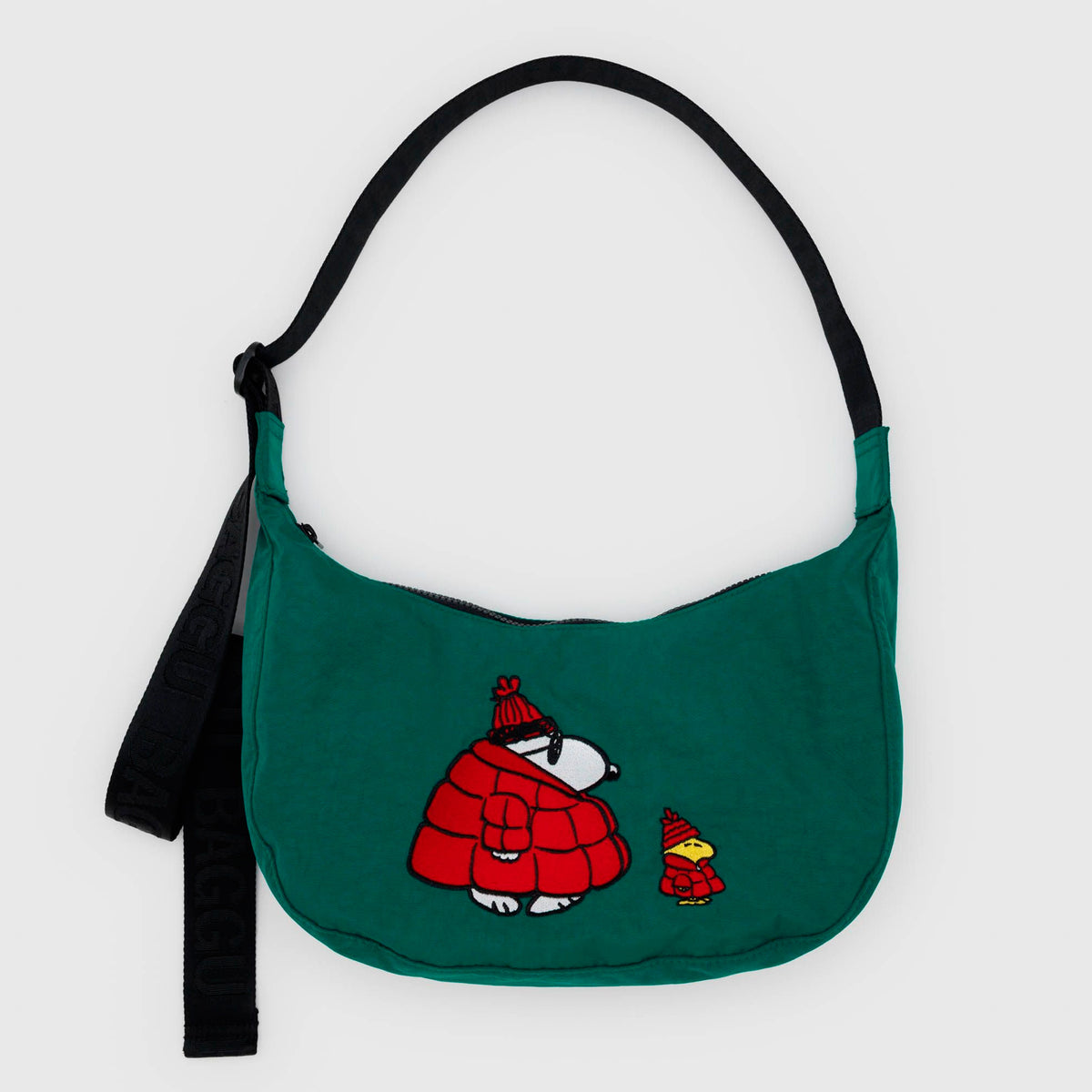 Bolso media luna Baggu - Snoopy &amp; Woodstock