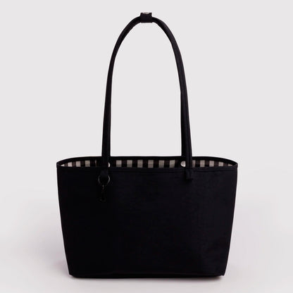 Bolso Tote Reversible Mediano Baggu - Black Mix